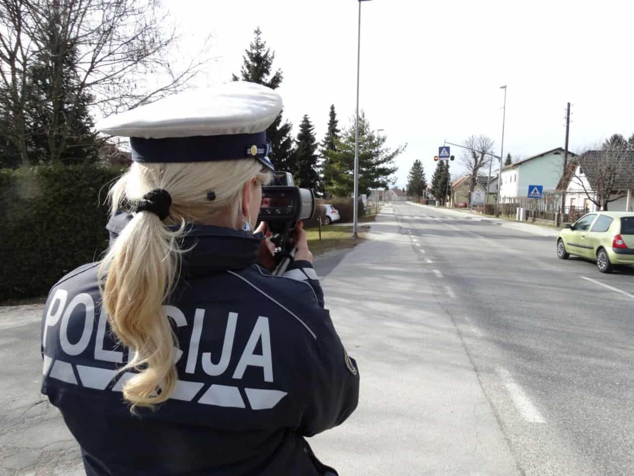 DANES na 514 lokacijah po Sloveniji maraton nadzora hitrosti (objavljene lokacije)