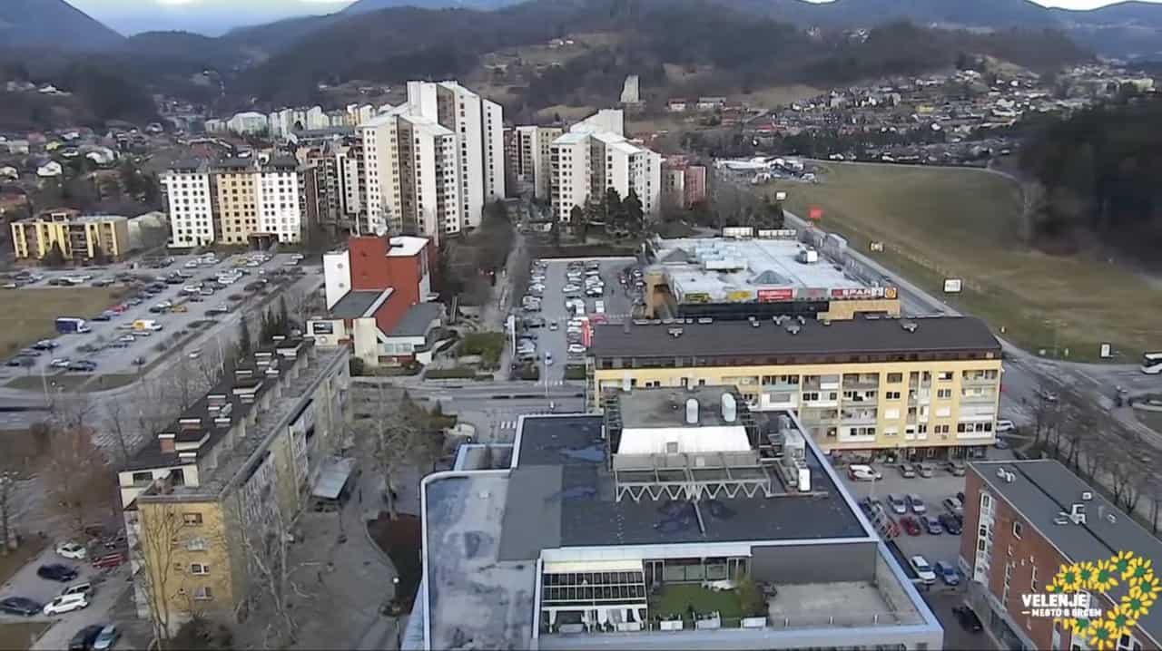 Velenje v živo | Panoramska kamera Velenje