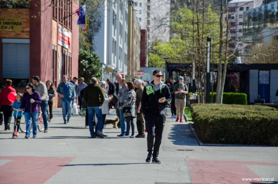 Označite točke in opišite razmere za hojo #anketa