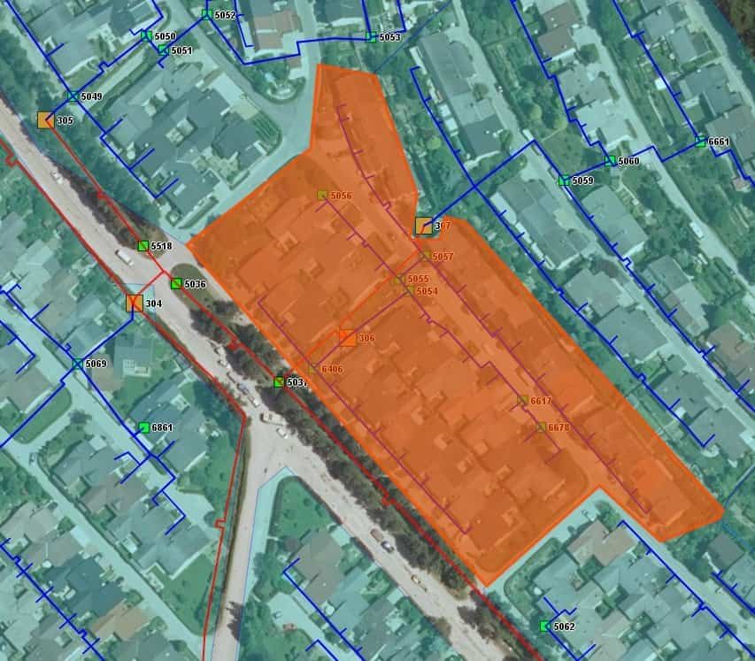 Prekinjena dobava toplotne energije (Goriška cesta, Splitska ulica)