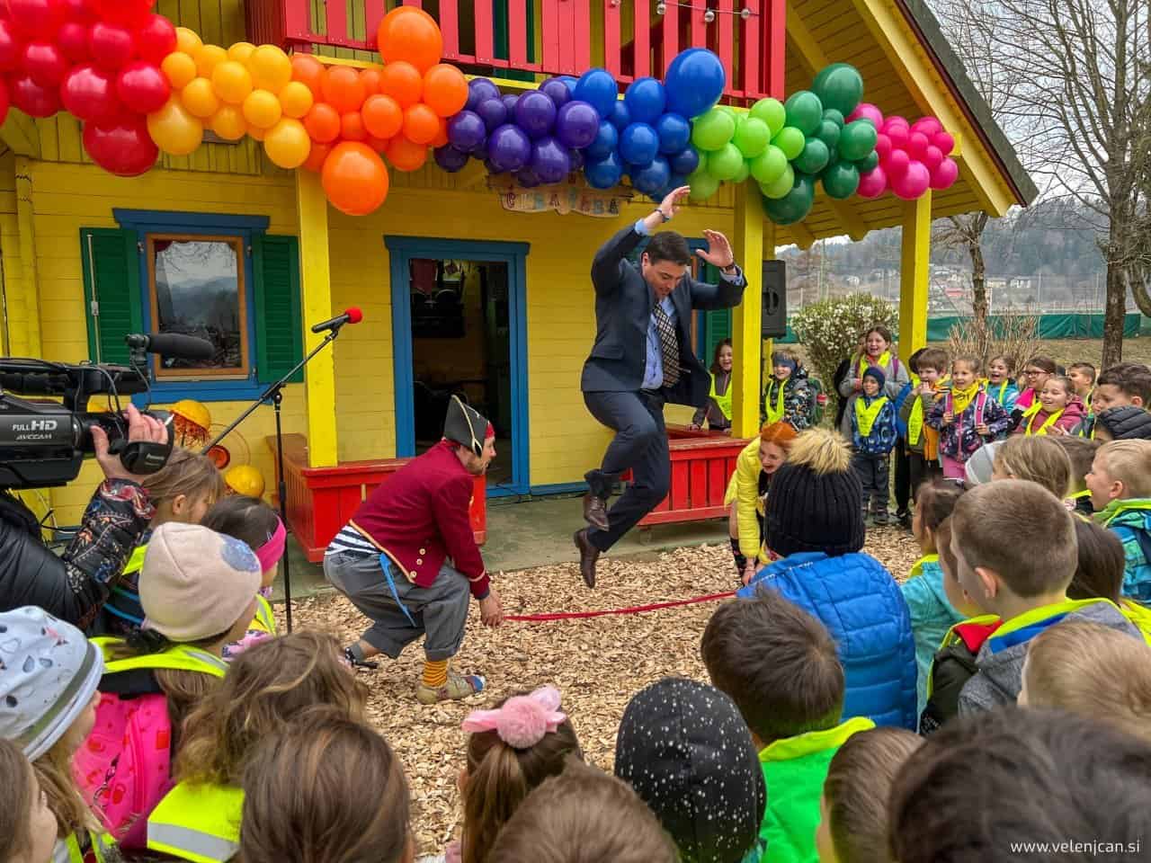 VIDEO: Otvorili prenovljeno otroško igrišče na Visti - Pozojevo igrišče