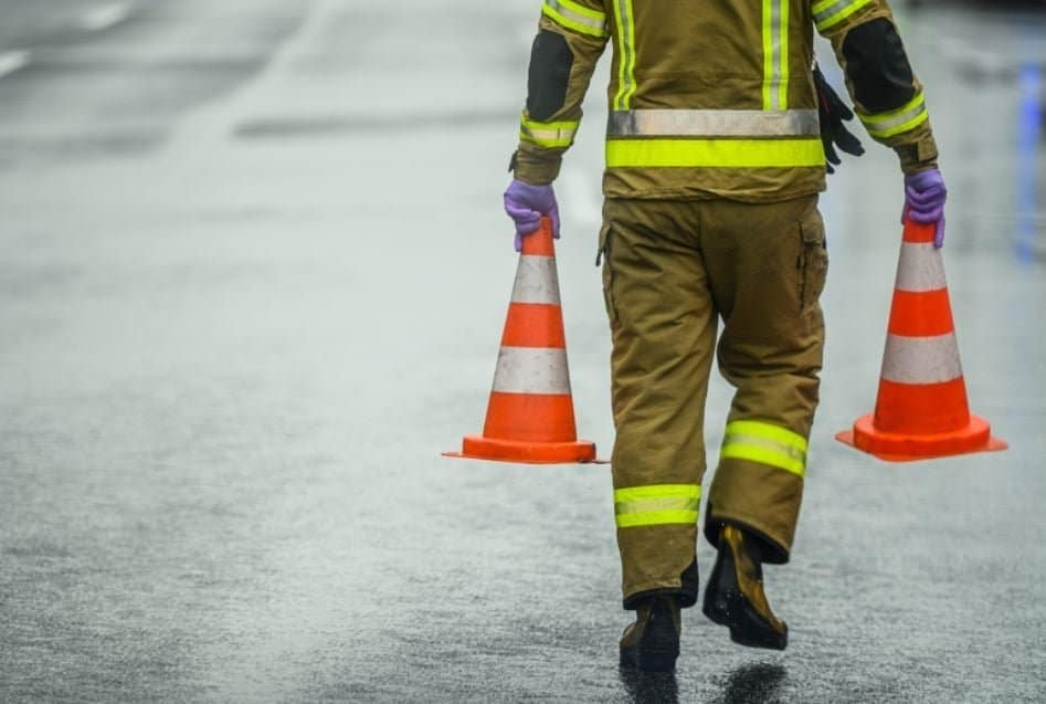 Zapora ceste Staro Velenje - Podkraj