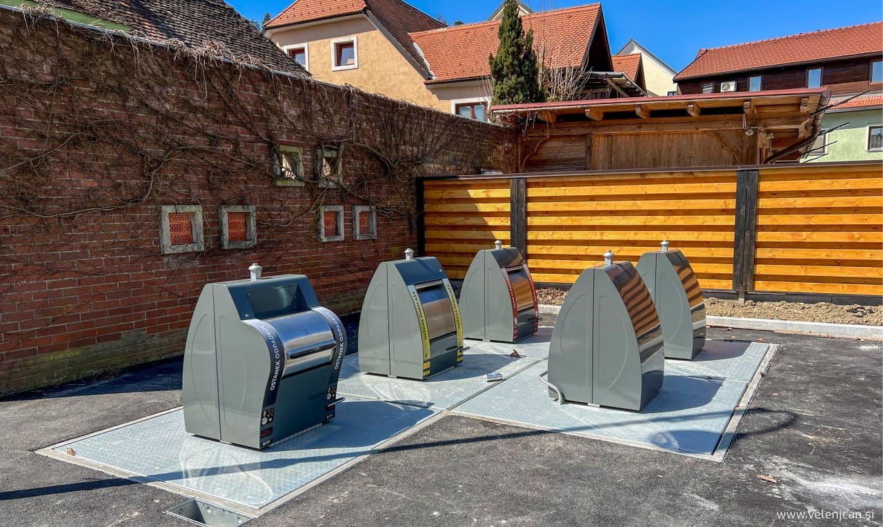V Velenju umeščena prva podzemna zbiralnica za odpadke