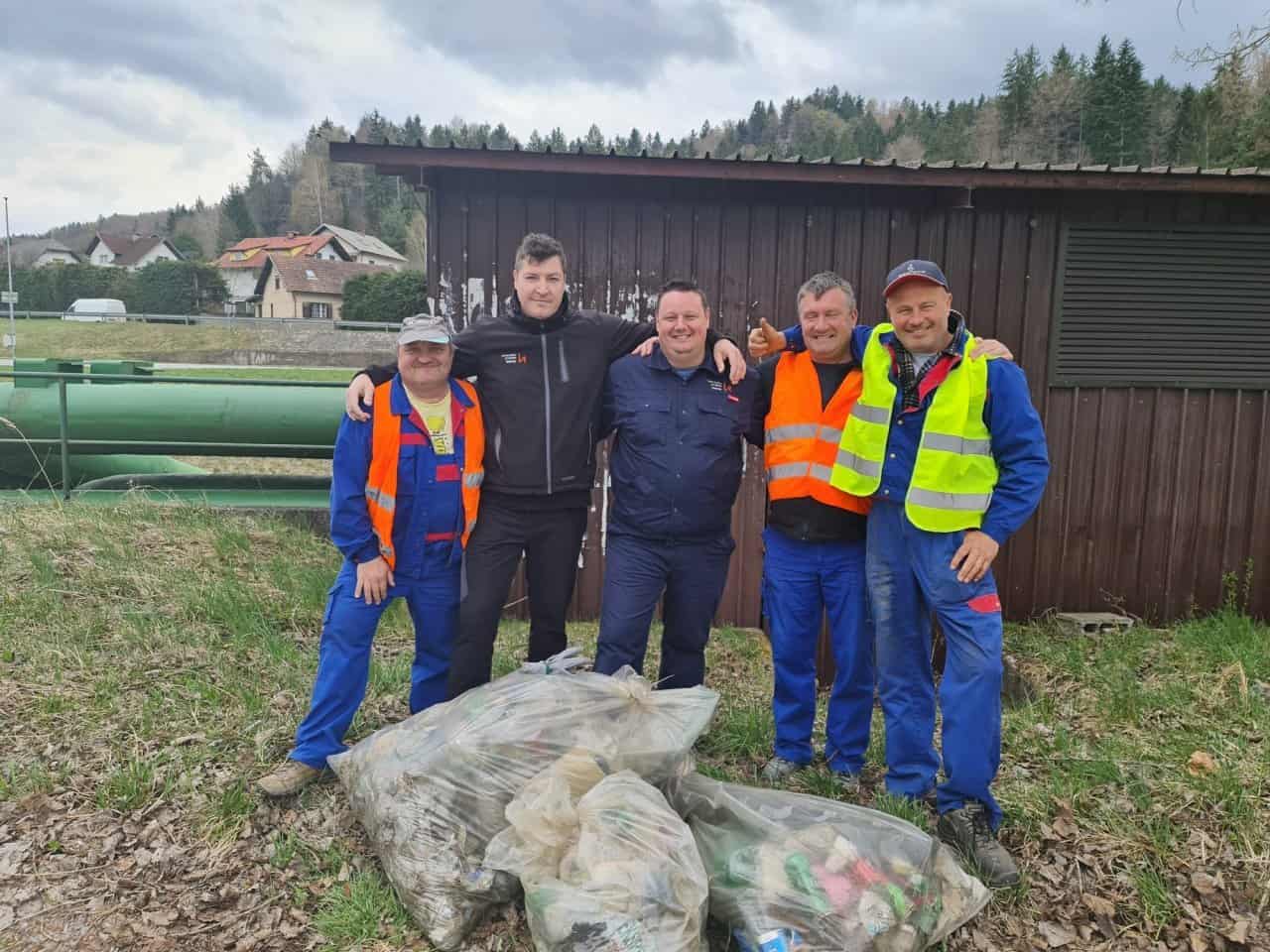 V mestu 3.500 kilogramov manj odpadkov