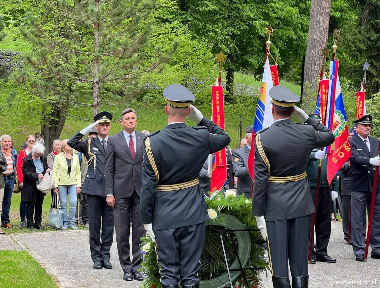 VIDEO: Osrednja slovesnost ob dnevu zmage v Topolšici 2022