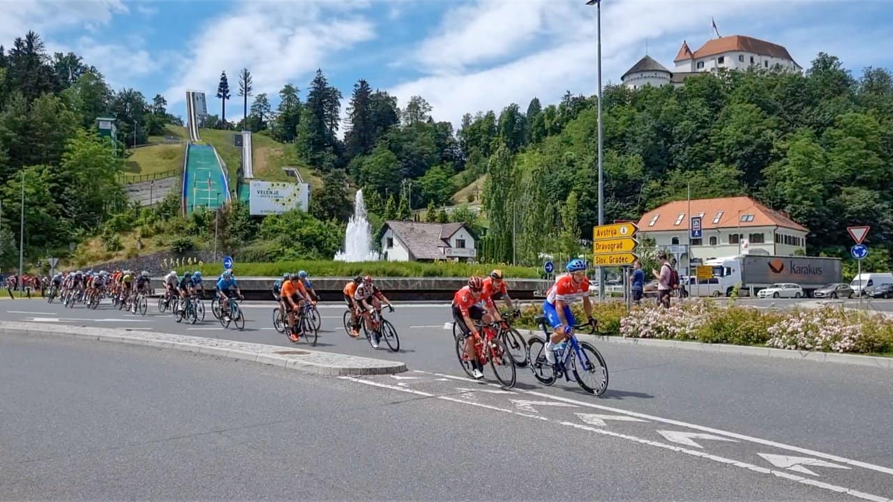 VIDEO: 3. etapa dirke Po Sloveniji skozi Velenje