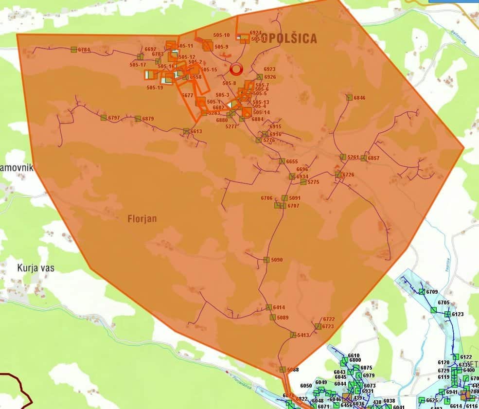 Prekinjena dobava toplotne energije - Topolšica in Florjan