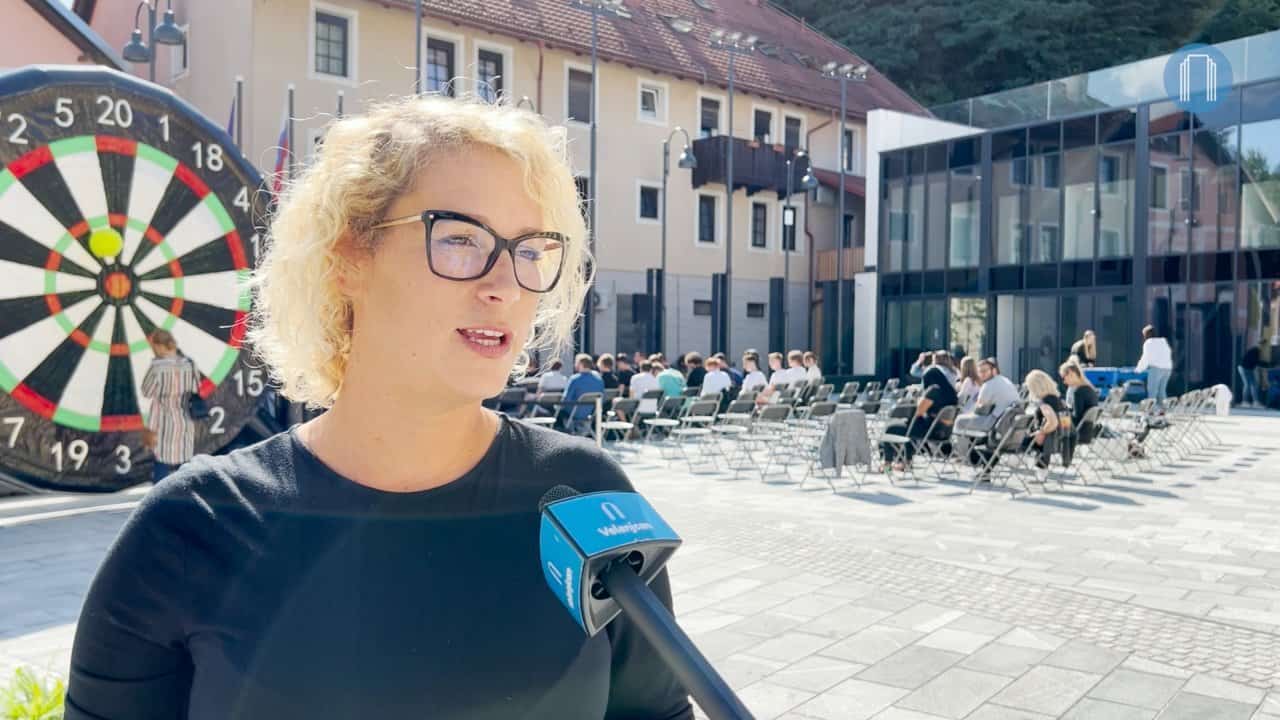 VIDEO: Tarča priložnosti v Starem Velenju povezovala in predstavljala podjetja