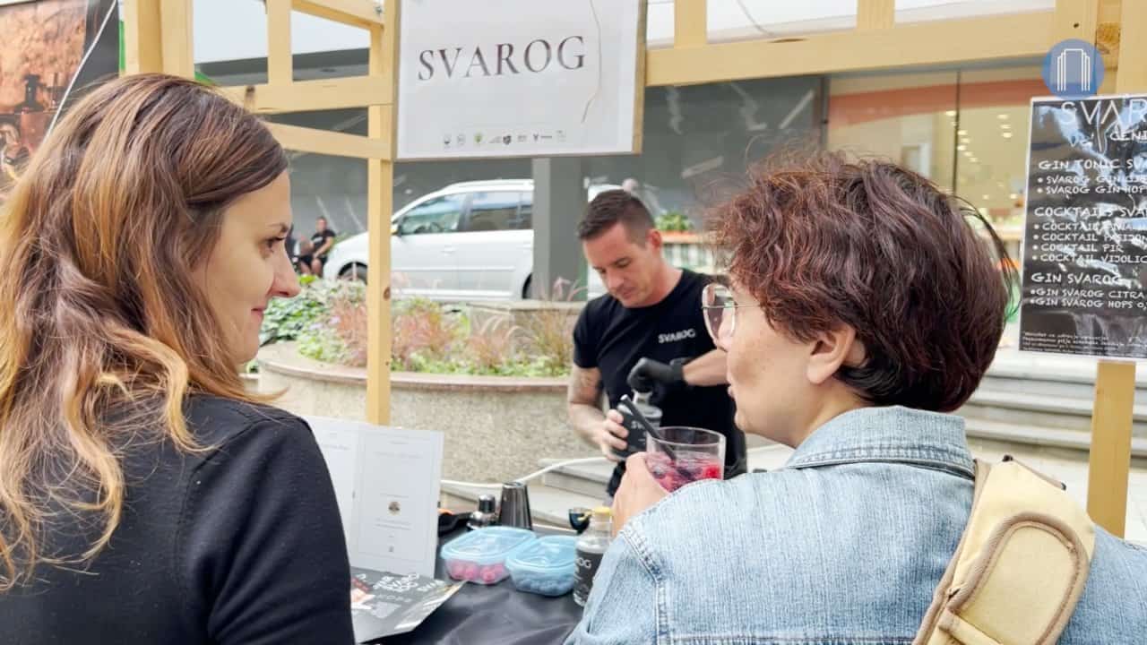 VIDEO: Promenada okusov in prvi Gin festival v Velenju