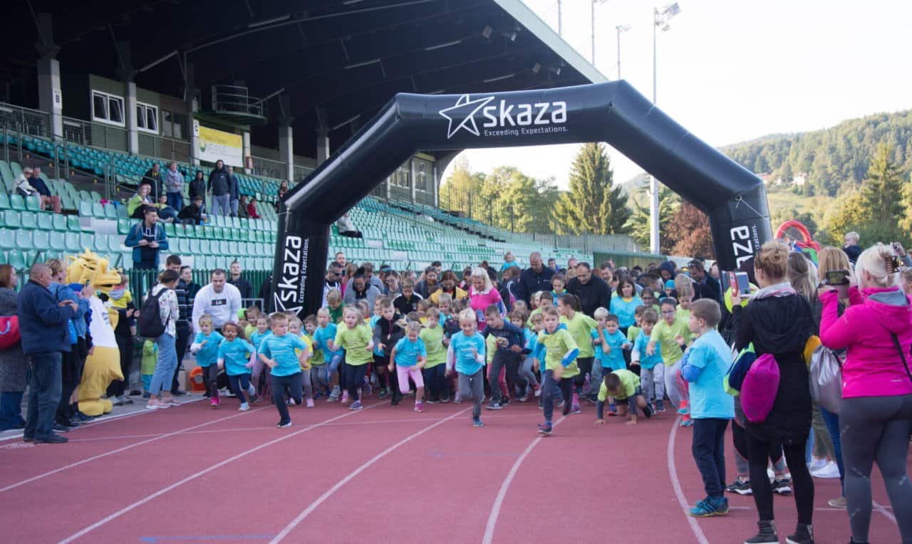 Prihaja 7. Skazin dobrodelni tek Otrok otroku - sprememba