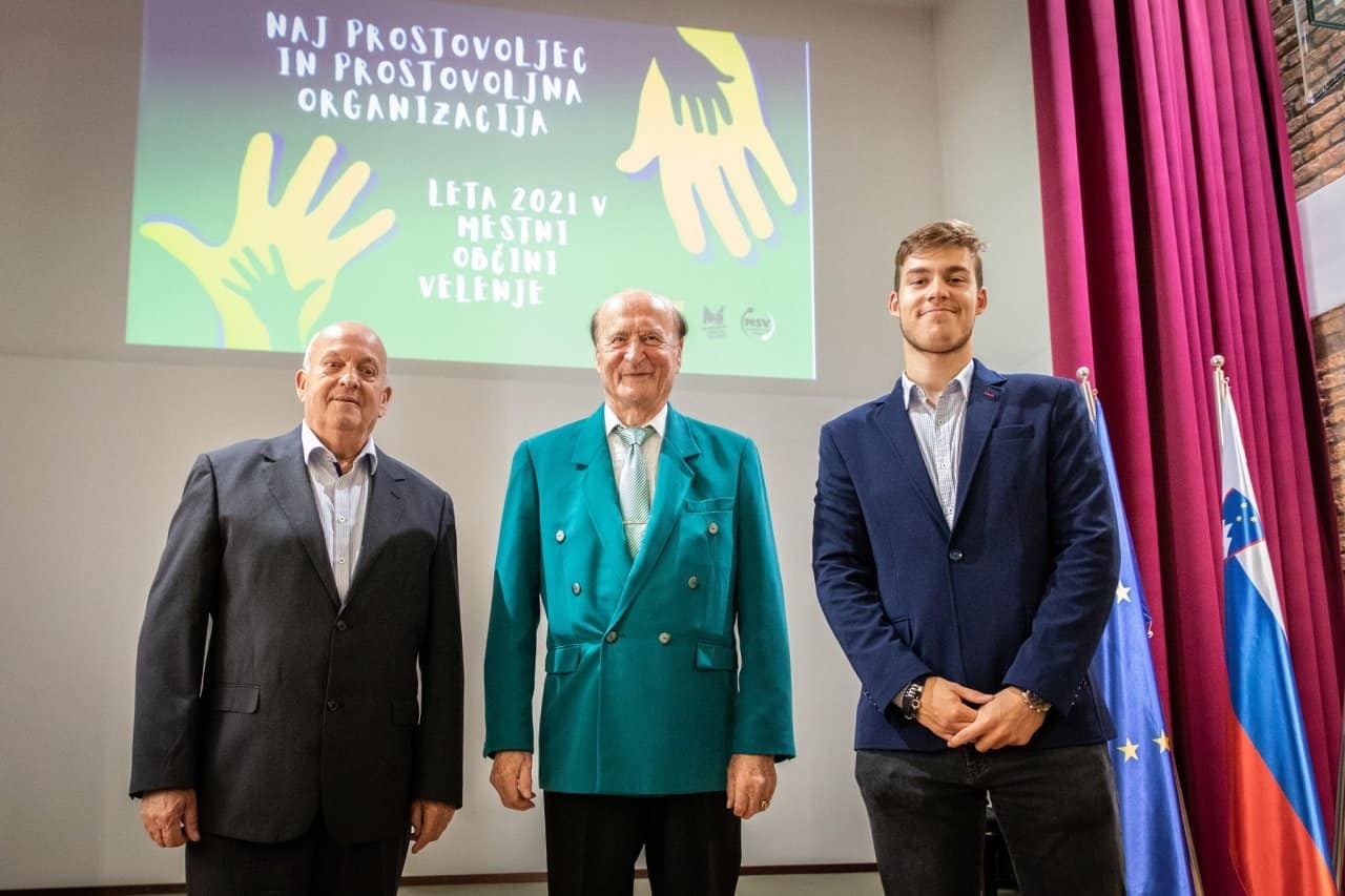 Znani so naj prostovoljci Mestne občine Velenje za leto 2021