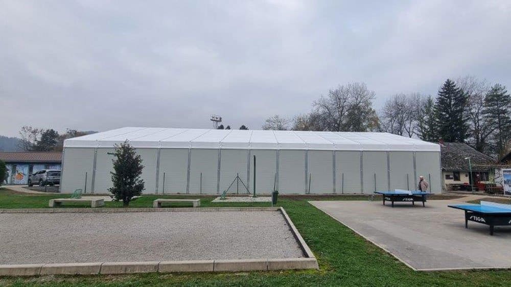 Z novim montažnim objektom bo mogoče balinanje tudi v zimskem času