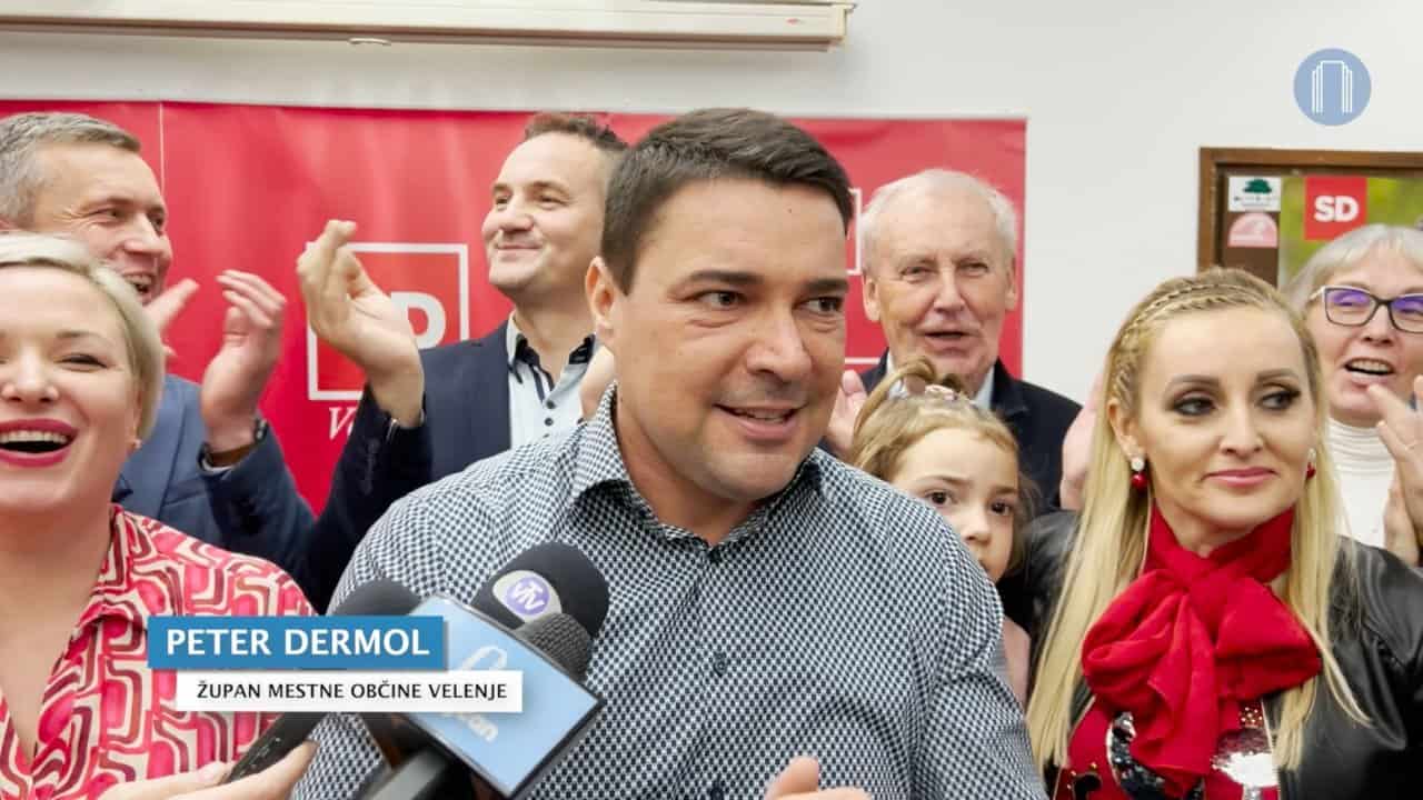 VIDEO: Župan Mestne občine Velenje ostaja Peter Dermol