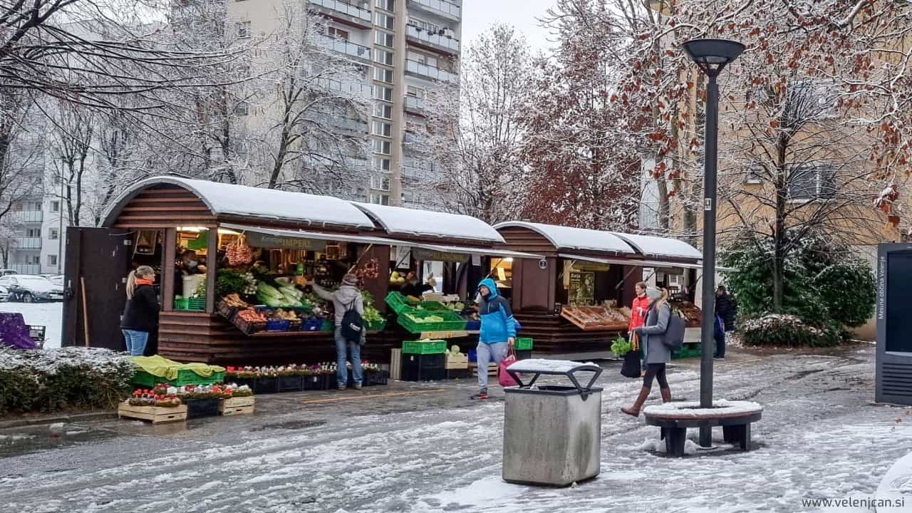 Mestna tržnica bo v prazničnih dneh obratovala normalno