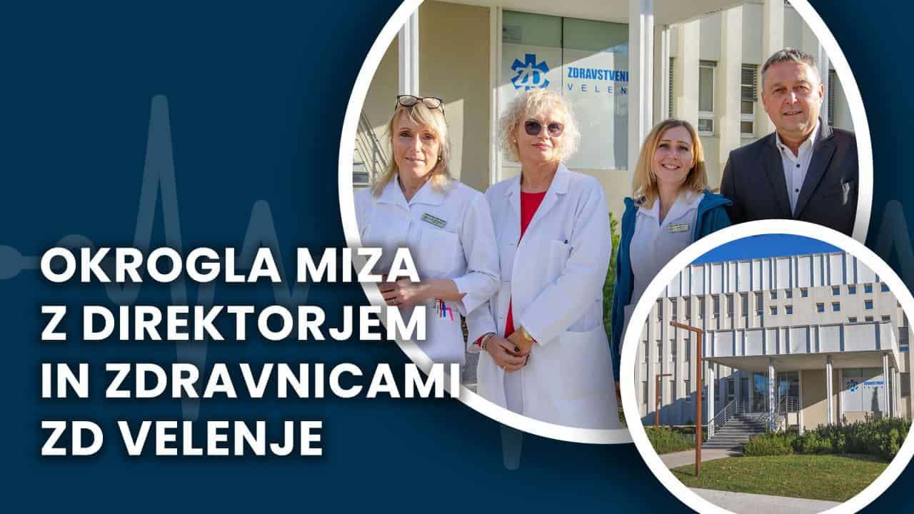 Prirejamo pogovor o aktualnih razmerah v Zdravstvenem domu Velenje
