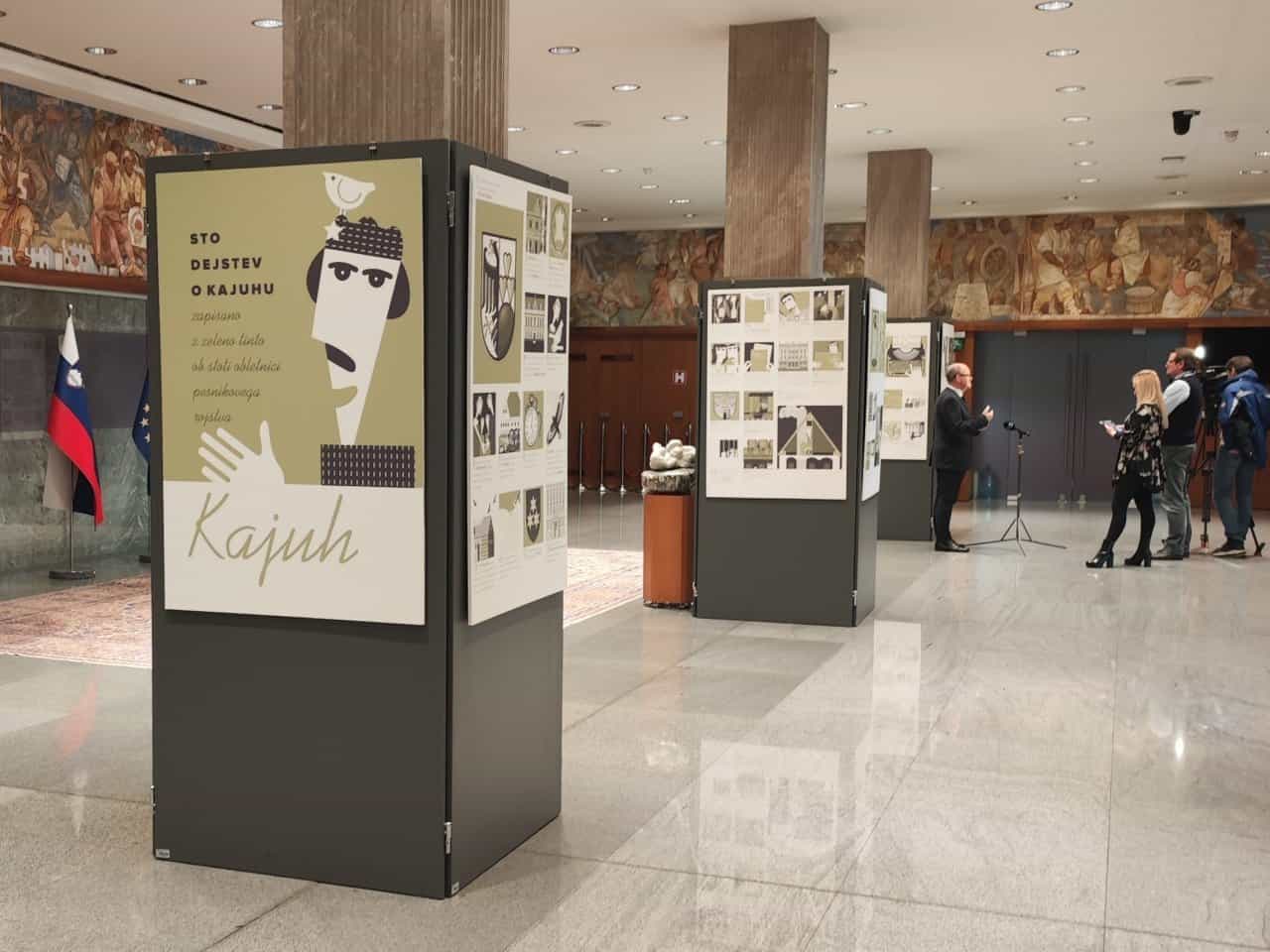 Razstava in osrednji dogodek ob Kajuhovem letu