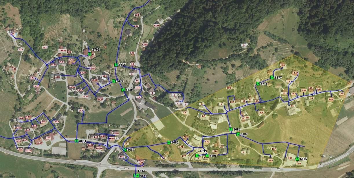 Prekinjena dobava toplotne energije na področju Lokovice