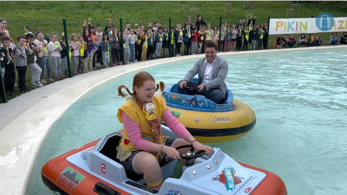 VIDEO: Po več desetletjih bazenček s čolnički ponovno zaživel