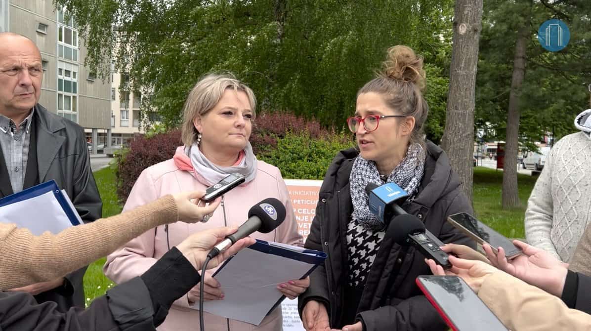 VIDEO: Preko 1.600 podpisnikov nezadovoljnih nad velenjskim zdravstvenim domom