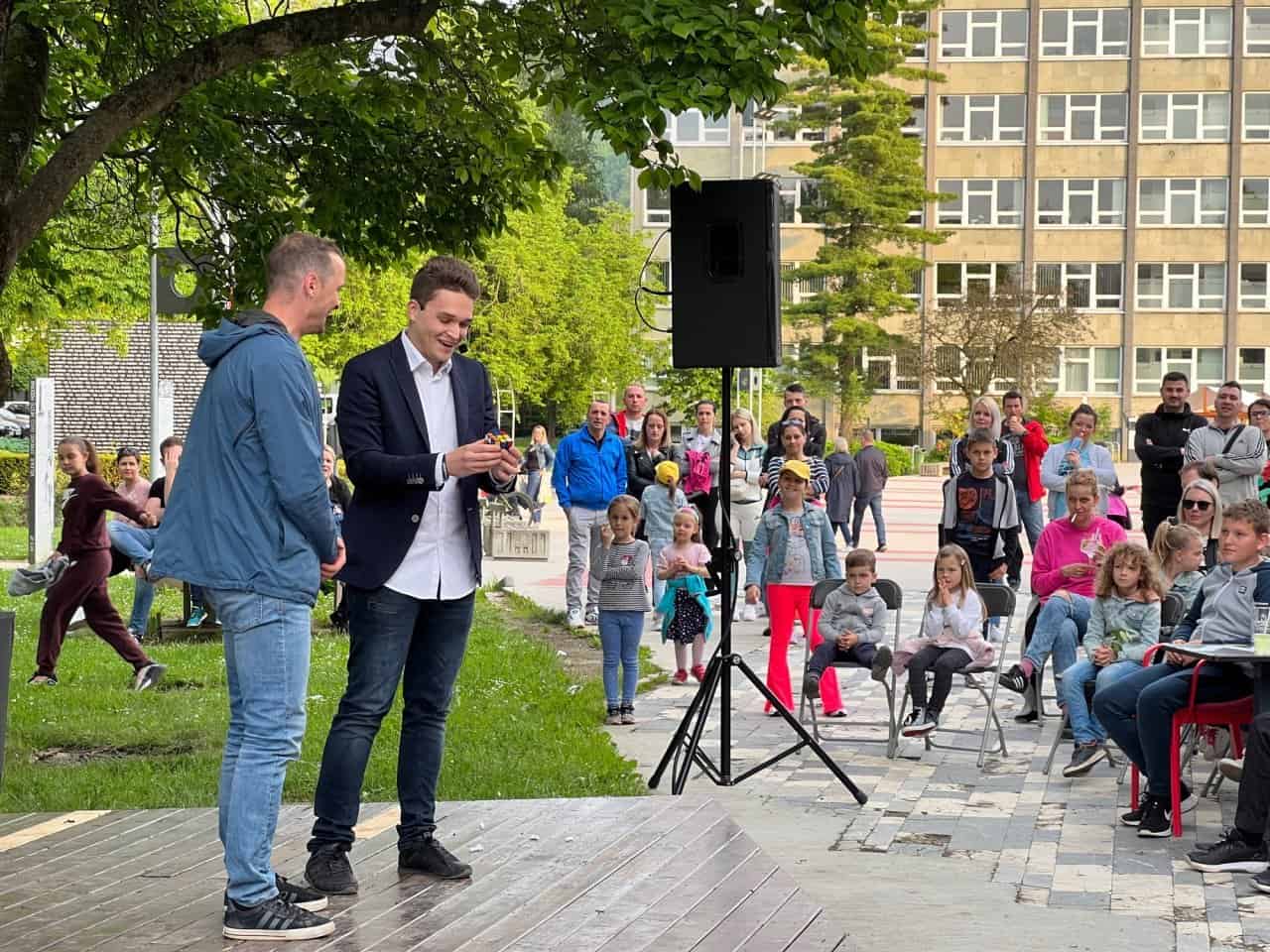 Množico navdušil čarodej Aleksander #utrinek