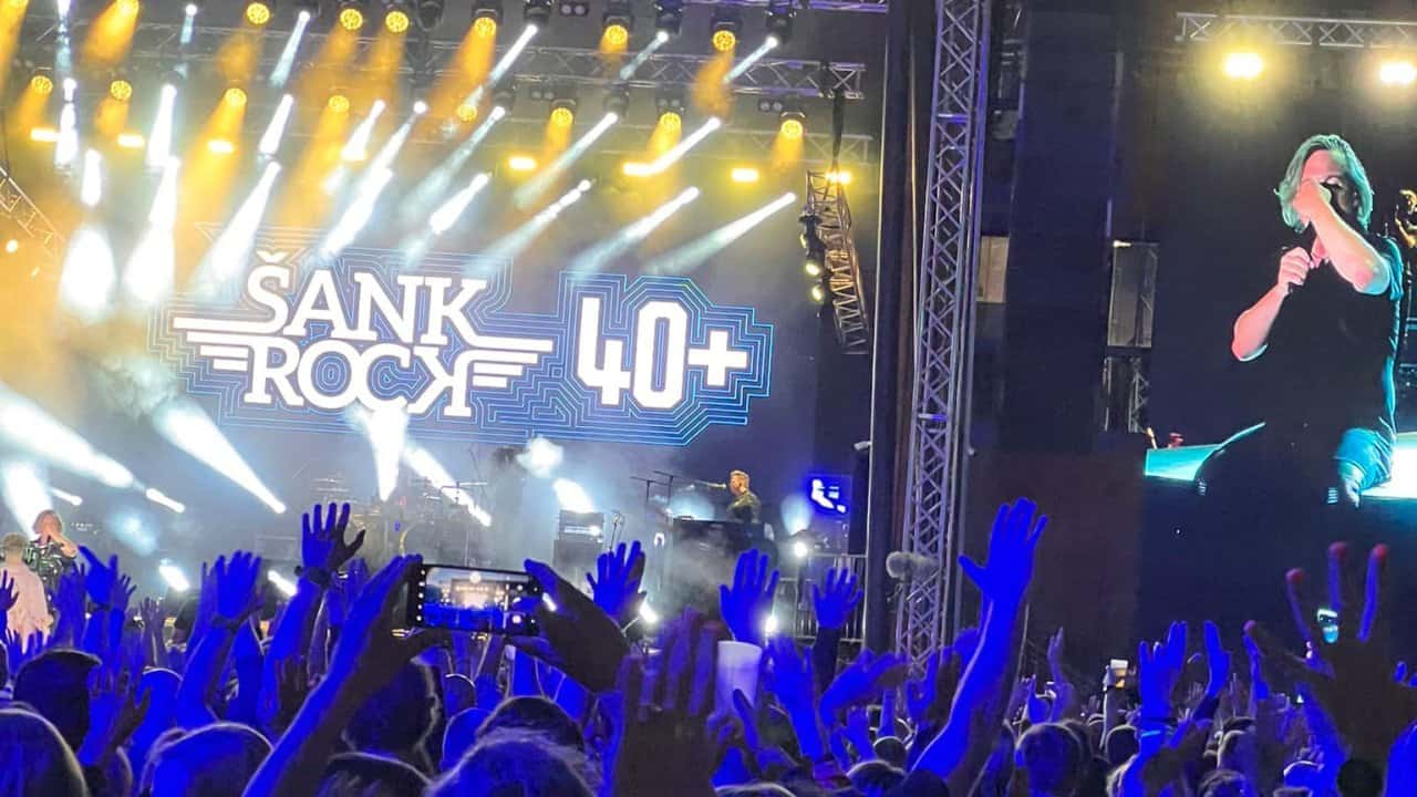 Koncert skupine ŠANK ROCK na Visti #utrinek