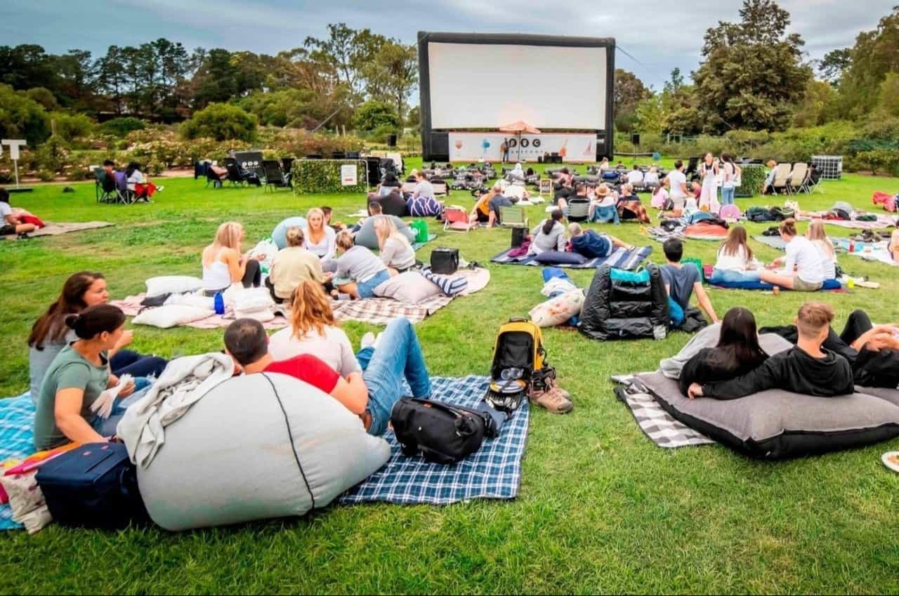 Pripravljajo piknik kino na Velenjski plaži
