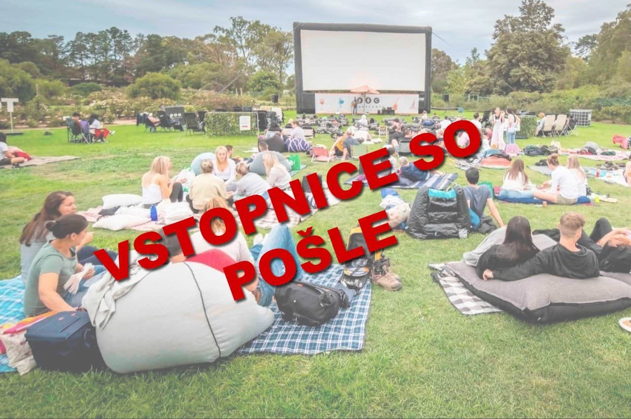 Vstopnice za kino na Velenjski plaži že pošle
