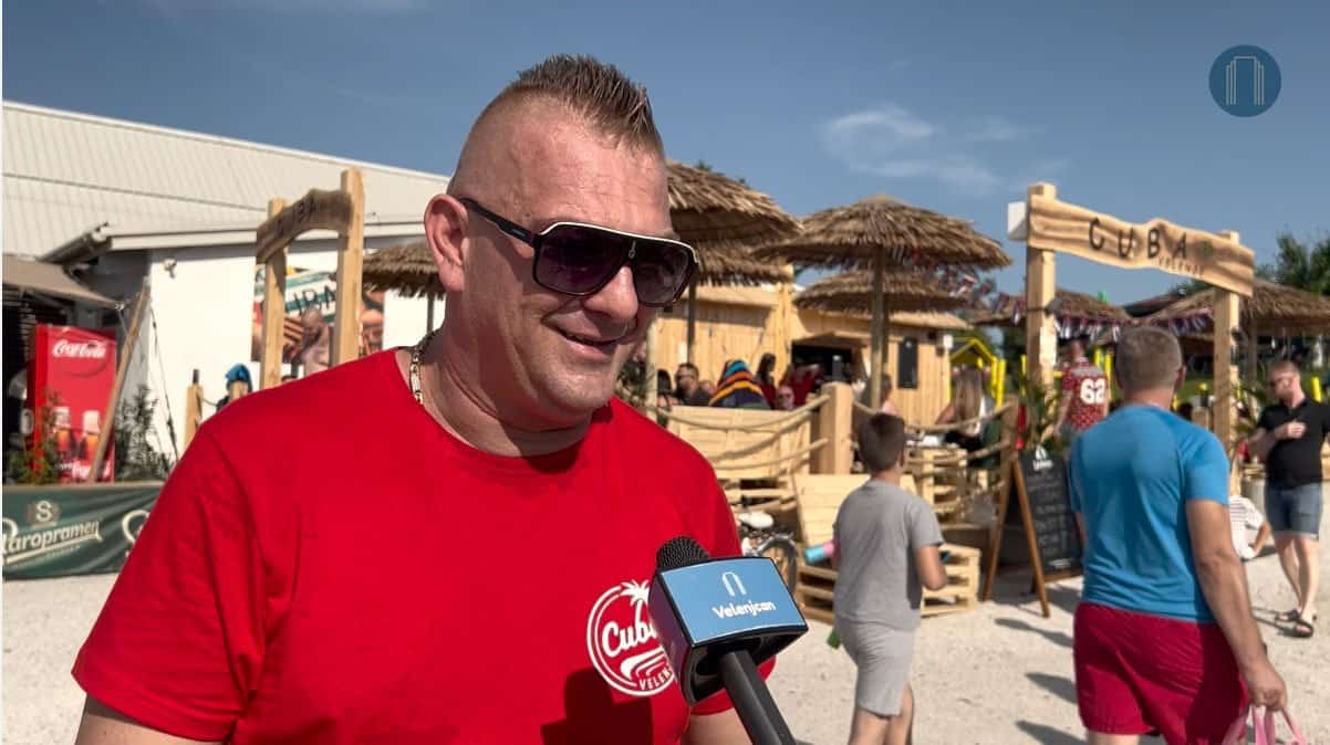 VIDEO: Na Velenjski plaži tudi Cuba