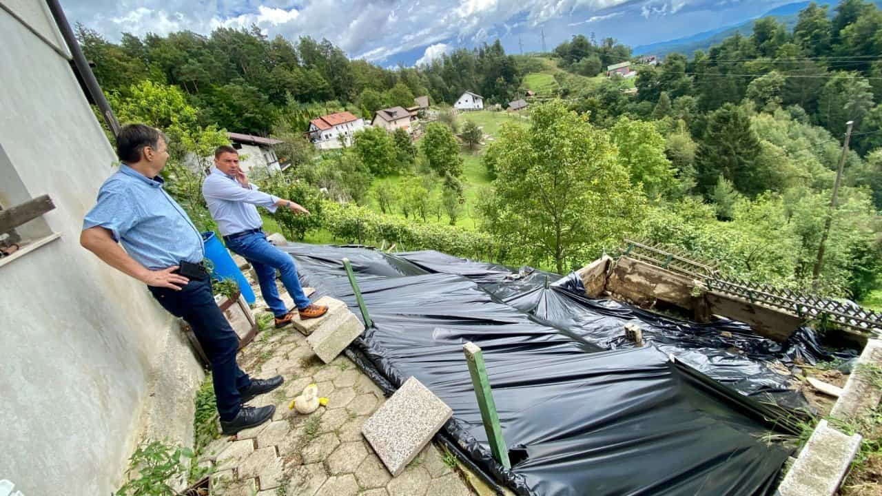 Župan Peter Dermol sklical krizni štab zaradi posledic neurij