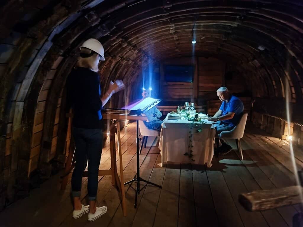 Na 5-zvezdičnem doživetju Velenje Underground so gostili švicarskega novinarja