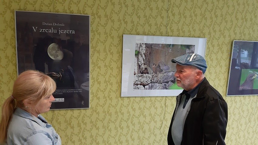 V Knjižnici Velenje razstava Dušana Dobnika