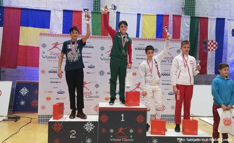 Mark Poprask odličen na mednarodnem turnirju v Zagrebu