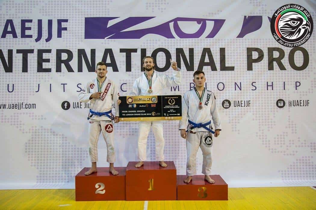 Slovenjgradčan Nejc Hodnik ponovno na stopničkah, tokrat na mednarodnem BJJ turnirju v Zagrebu