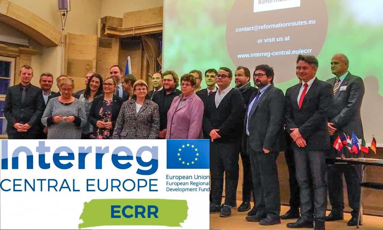 Podpis listine za vstop v evropsko kulturno pot reformacije