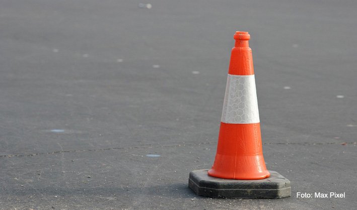 Popolna zapora ceste Staro Velenje–Podkraj