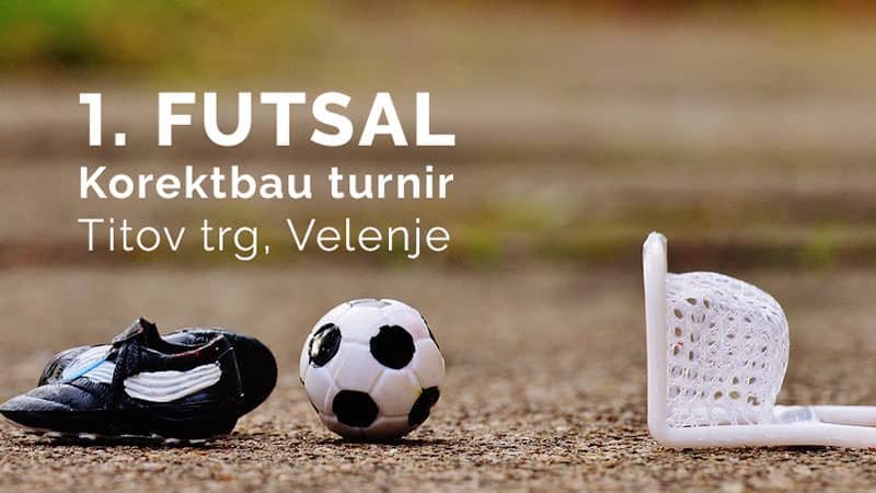 V Velenju 1. futsal Korektbau turnir