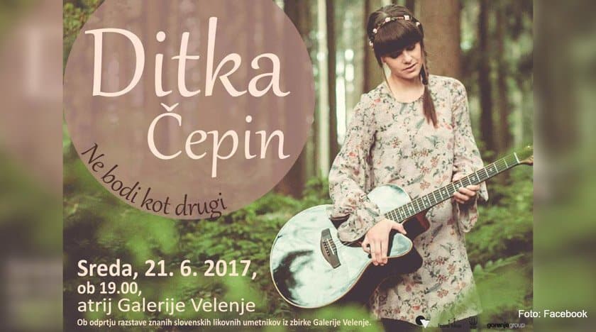 Odprtje razstave Iz galerijske zakladnice in koncert Ditke Čepin