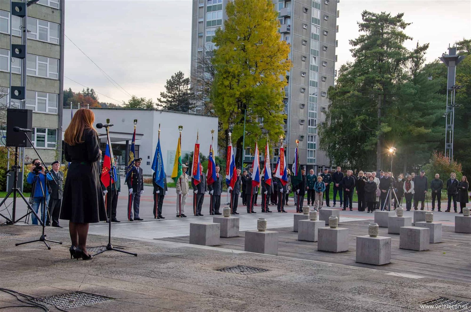 FOTO/VIDEO: Slovesnost ob dnevu spomina na mrtve