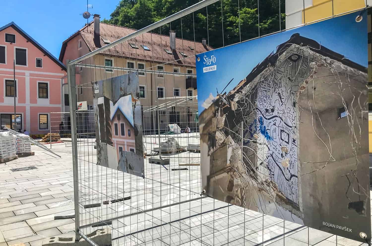 Ulična fotografska razstava v Starem Velenju