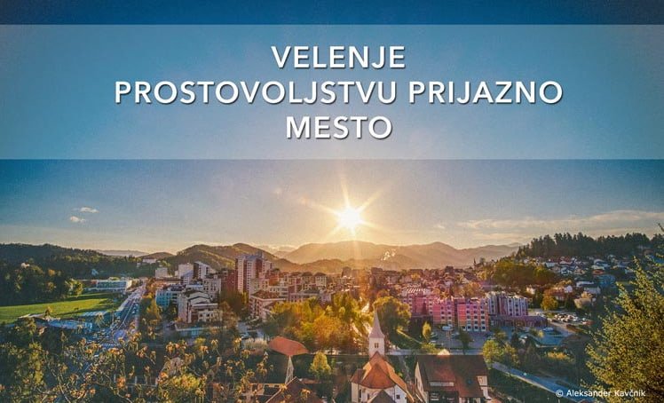 Tudi letos Velenju potrdili naziv Prostovoljstvu prijazno mesto