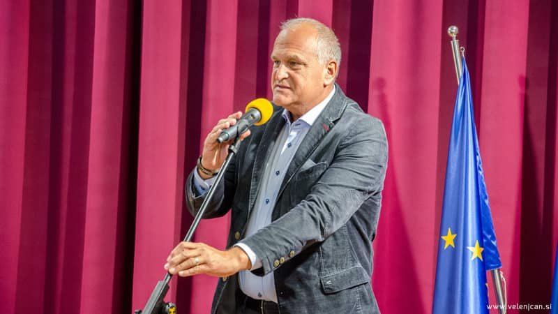 Obvestilo o odsotnosti župana