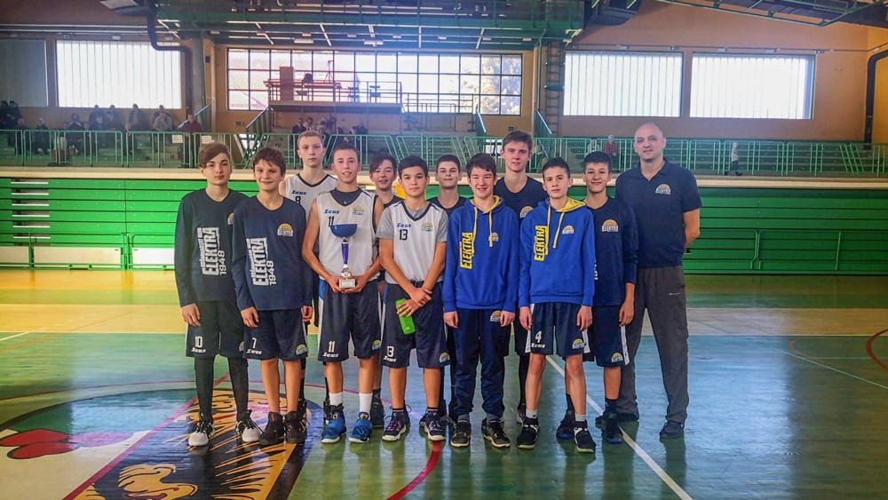 Elektra Šoštanj U15 zmagovalci božično - novoletnega turnirja