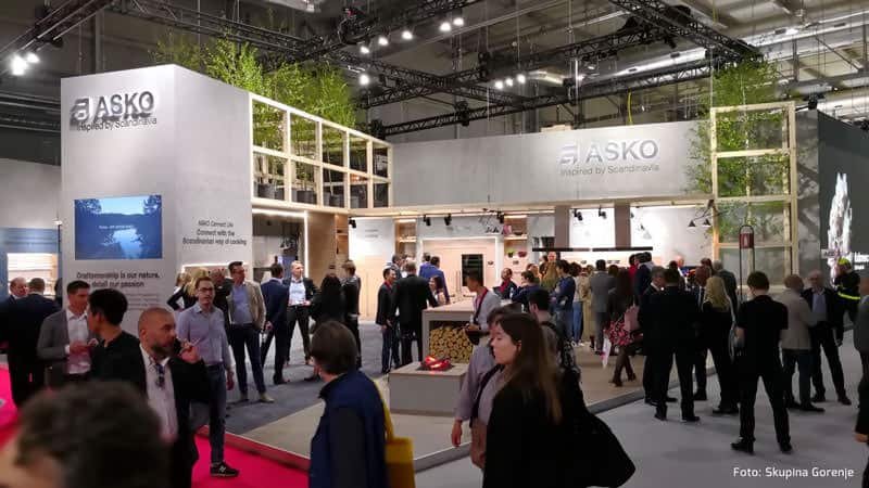 Skupina Gorenje s prestižno blagovno znamko Asko na sejmu EuroCucina