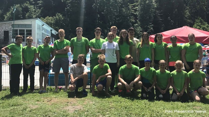 21 medalj in kopica osebnih rekordov za Velenjske plavalce