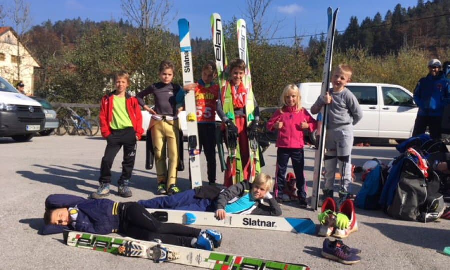 Smučarsko skakalni klub Velenje na državni tekmi v Žireh ekipno peti