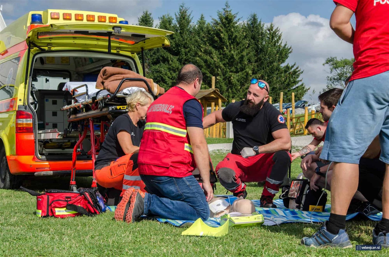 Tudi v Velenju vaja Potres 2018