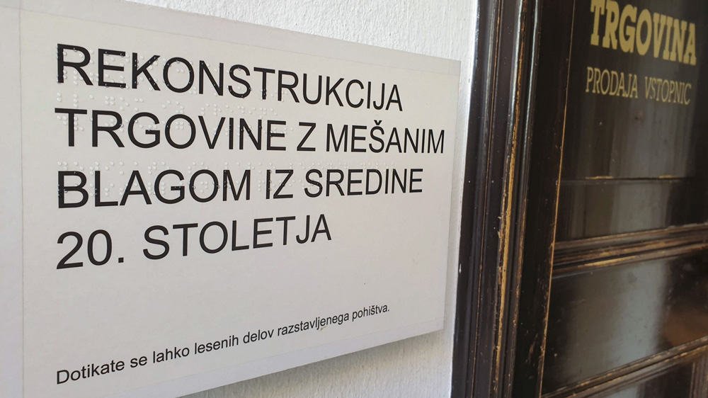 Muzej Velenje prijazen za slepe in slabovidne