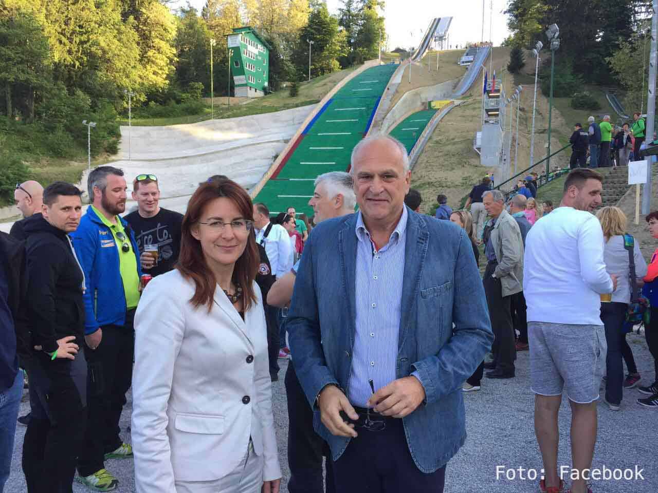 Smučarsko skakalni center v Velenju je odprt