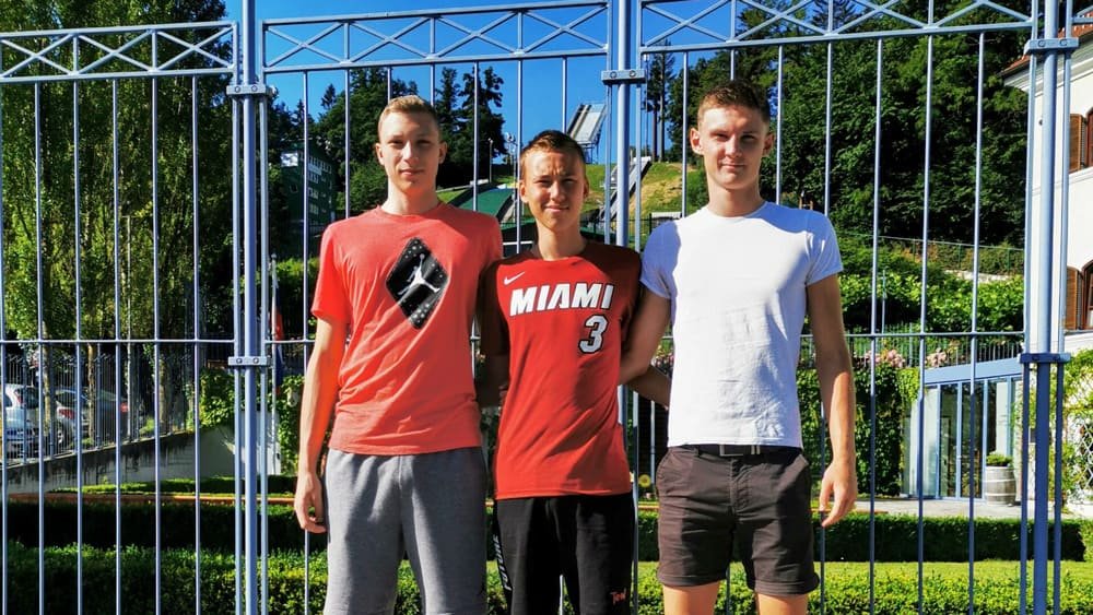 Elektrin trojček na reprezentančne priprave Slovenija MU16