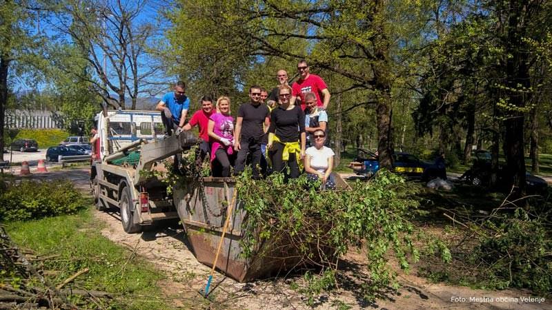 19.340 kg odpadkov odstranili na očiščevalnih akcijah v Velenju